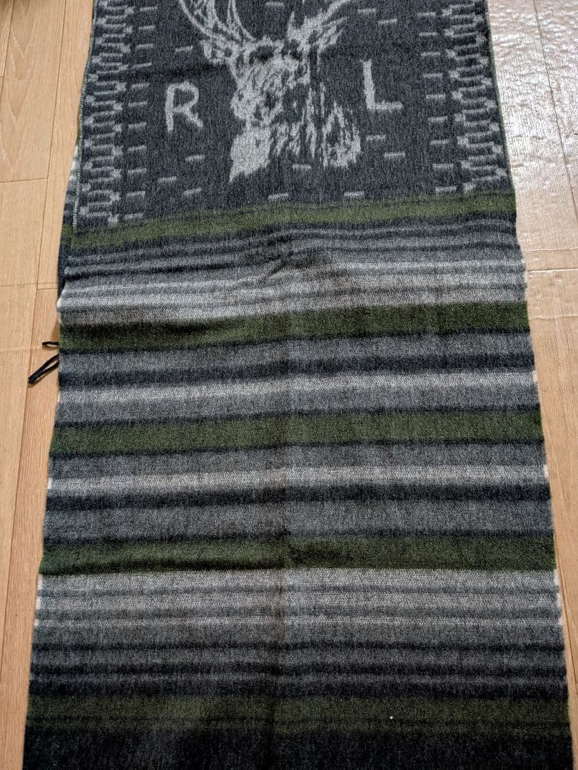 RRL マフラー　イギリス製　新品未使用