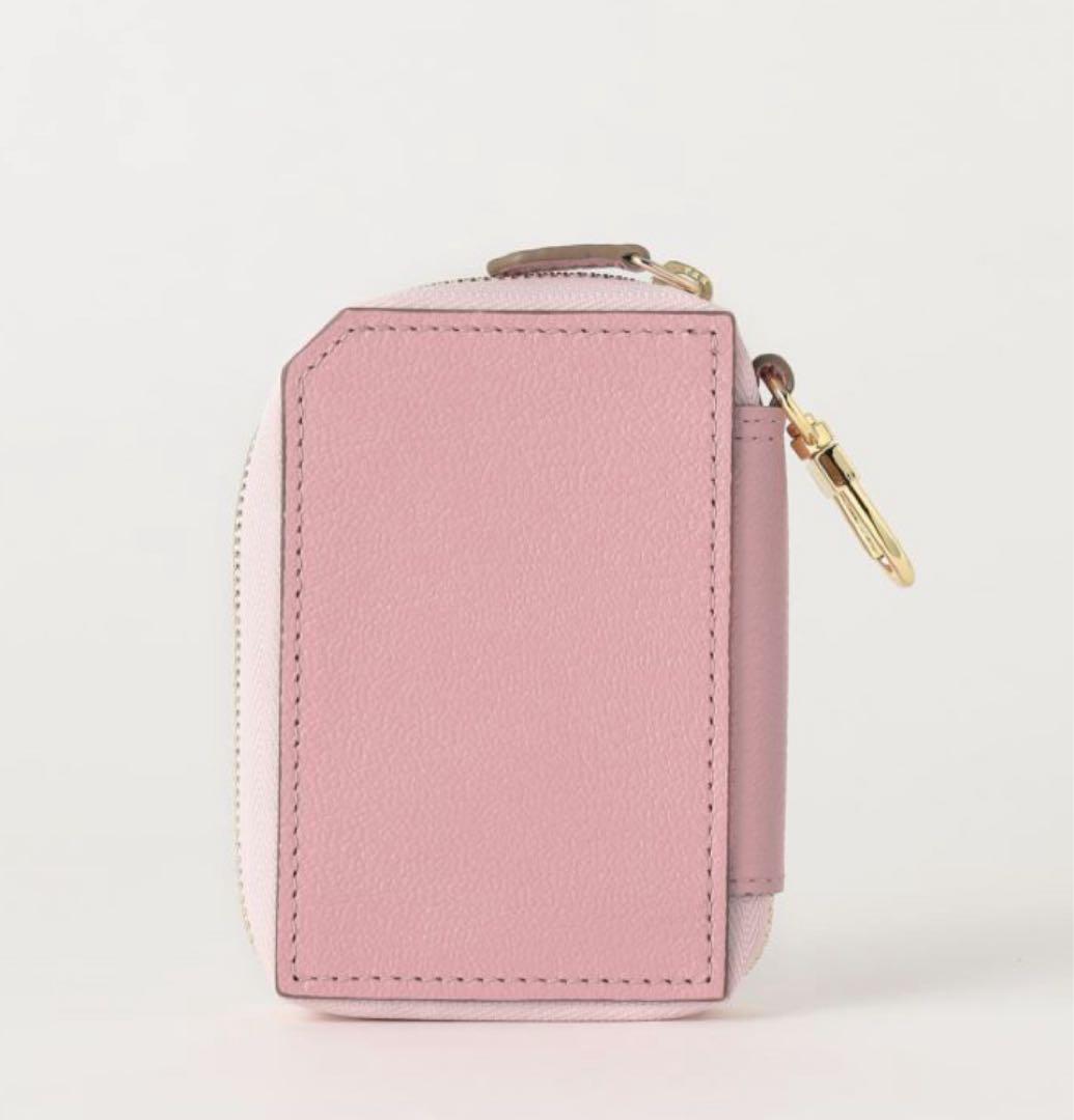 ラルコバレーノ 【翁安芸さんコラボ】スマートWキーケース PeonyPINK