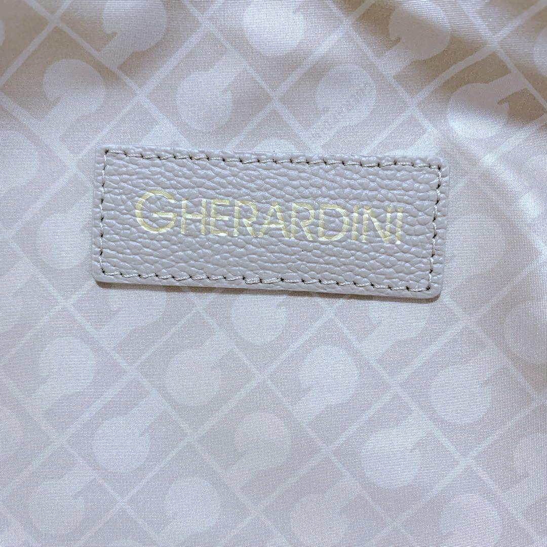 【メルチ】極美品 ゲラルディーニ ソフティ レザーハンドル トートバッグ