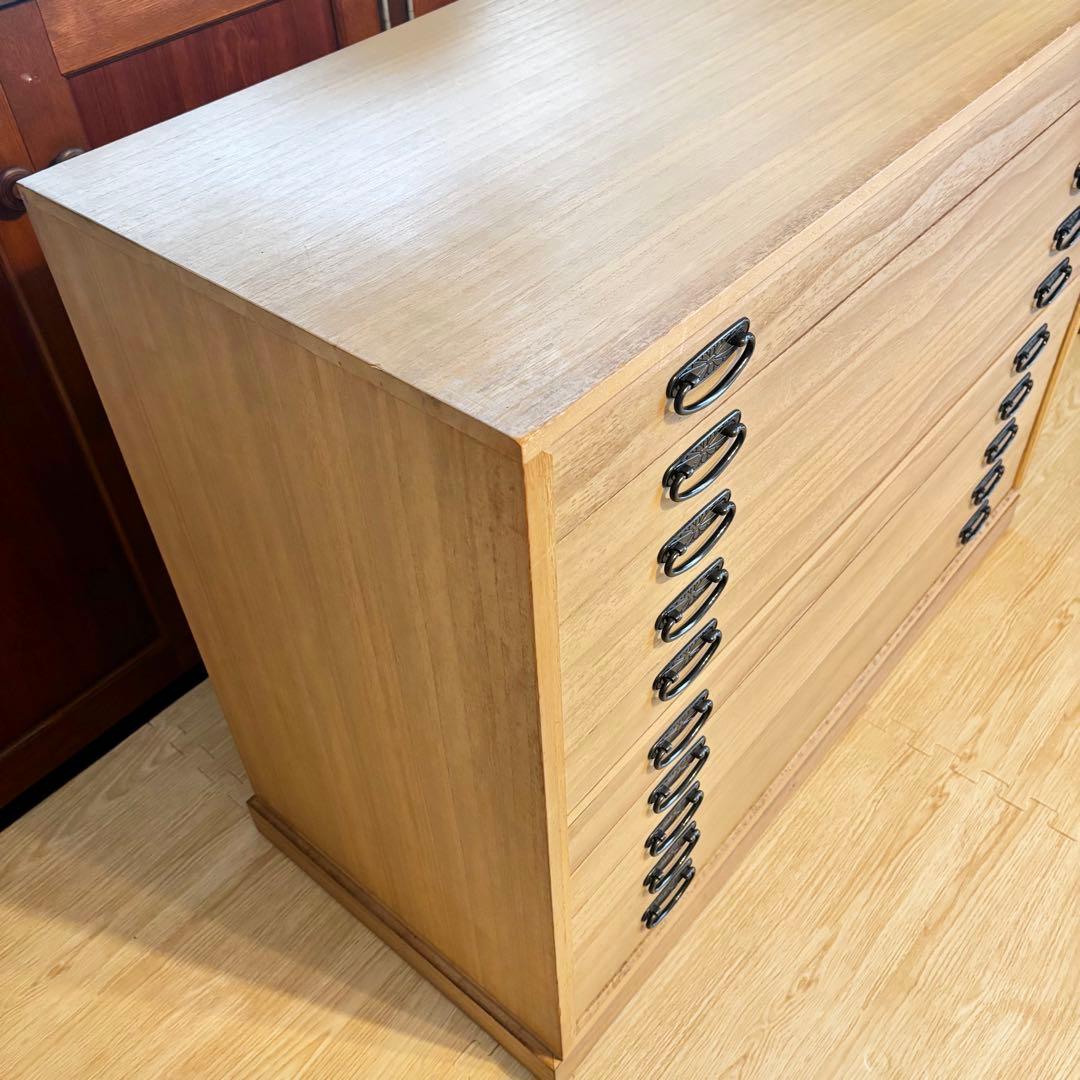 『概ね美品』桐箪笥 桐たんす 10段 和服 着物 衣裳箱 アンティーク