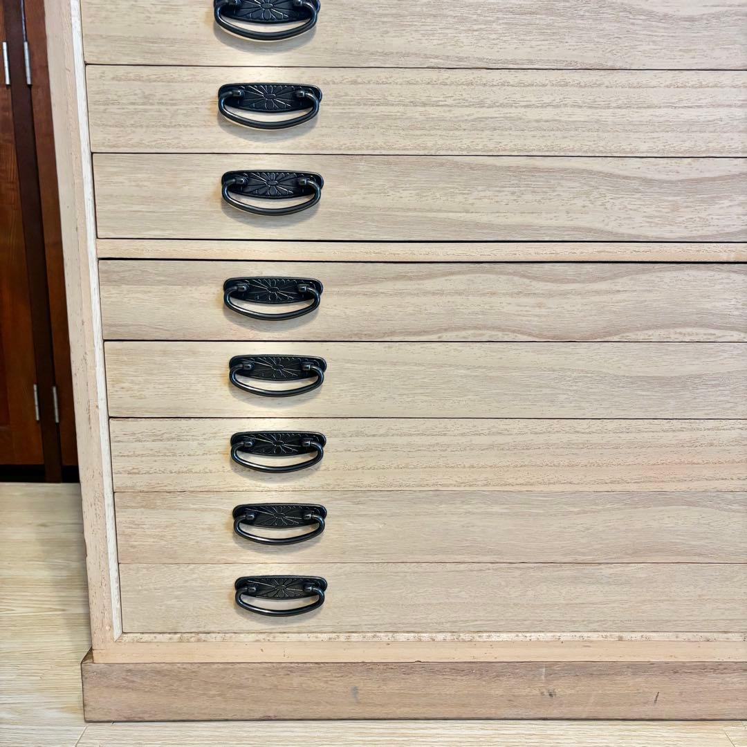 『概ね美品』桐箪笥 桐たんす 10段 和服 着物 衣裳箱 アンティーク