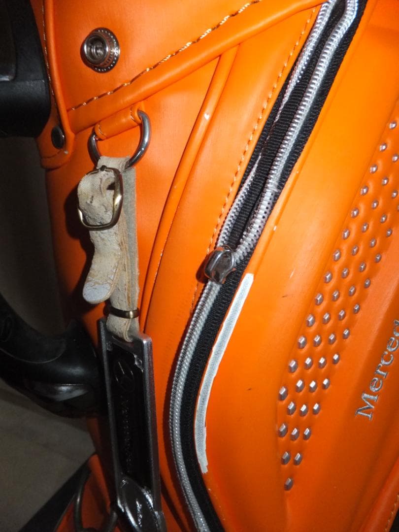 限定！タイトリスト / メルセデス・ベンツ コラボ キャディバッグ（オレンジ）