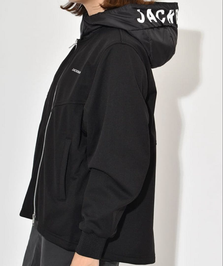 新品定価30800円　パーリーゲイツ　ジャックバニー　フリースジャケット黒