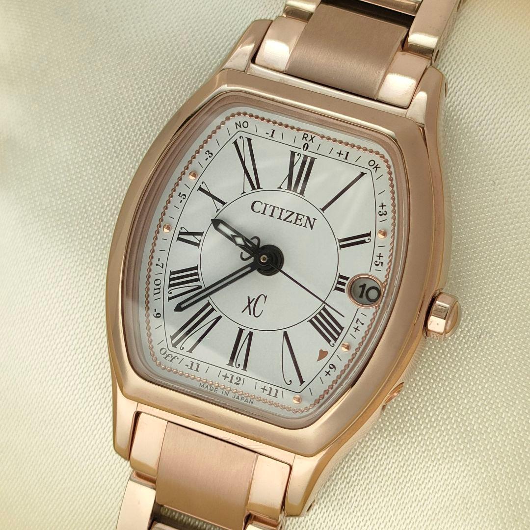 CITIZEN XC/ クロスシー サクラピンク チタン ES9354-51A