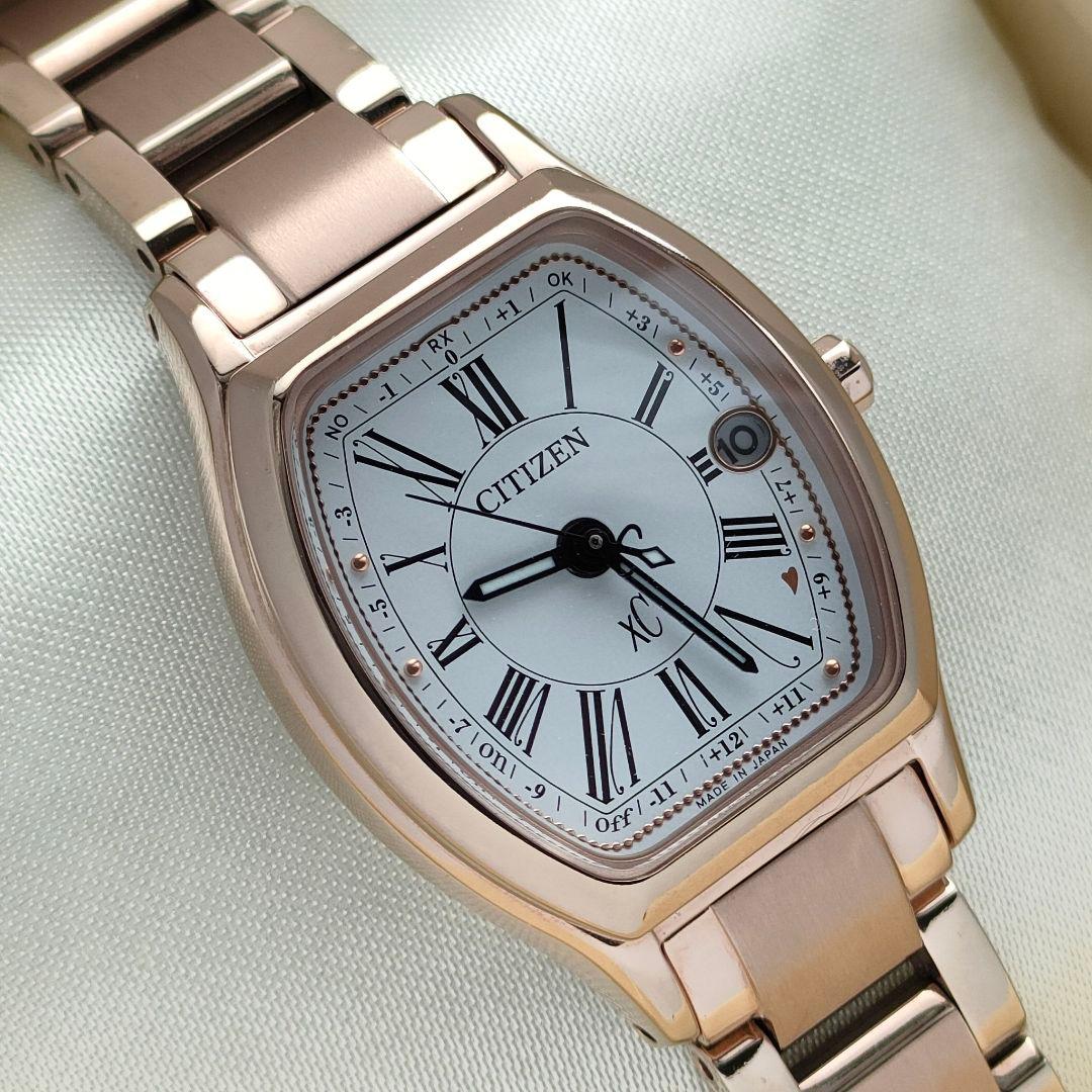 CITIZEN XC/ クロスシー サクラピンク チタン ES9354-51A