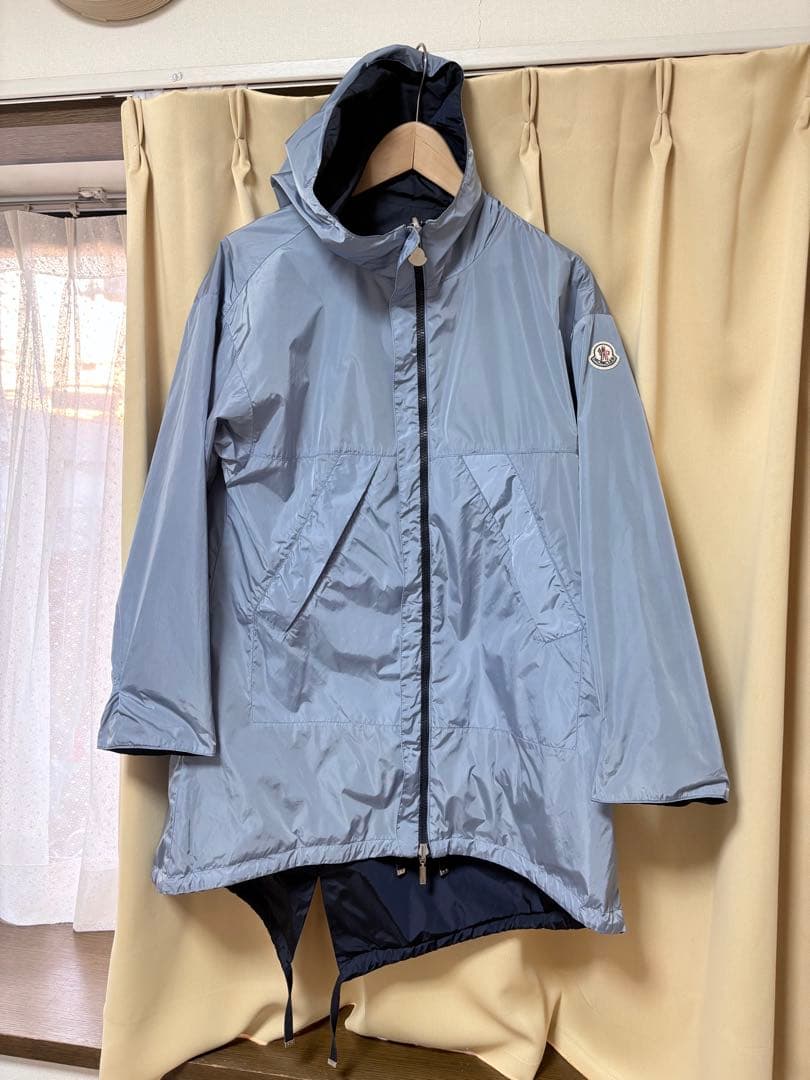 美品 モンクレール スプリング ナイロンコート grouchy リーバーシブル