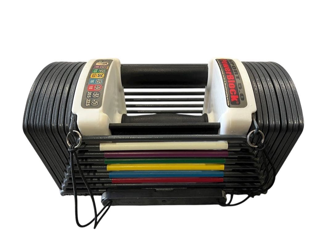 ◇① 可変式ダンベル POWERBLOCK パワーブロック 片側1個22.5kg