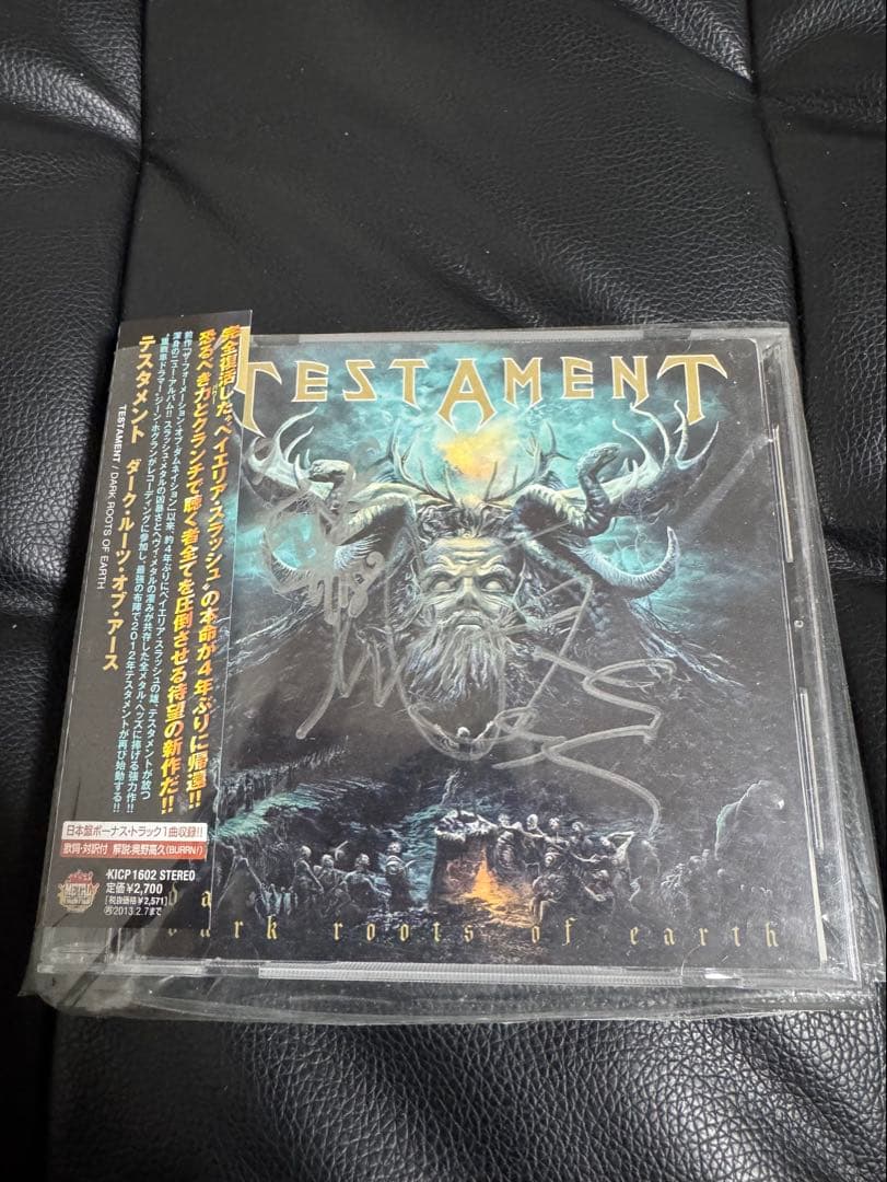 テスタメント　サイン入り高音質CD