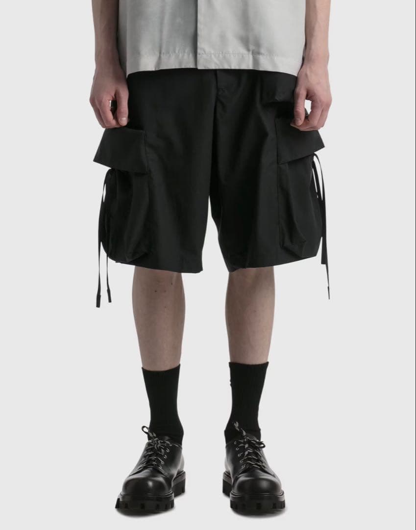 OAMC 22SSPUFF SHORTハーフパンツOAMU330131 黒