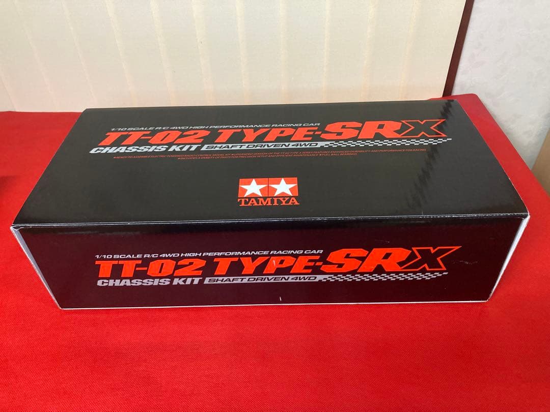 タミヤ　TT-02 TYPE-SRX au TOM’S GR Supra ボディ