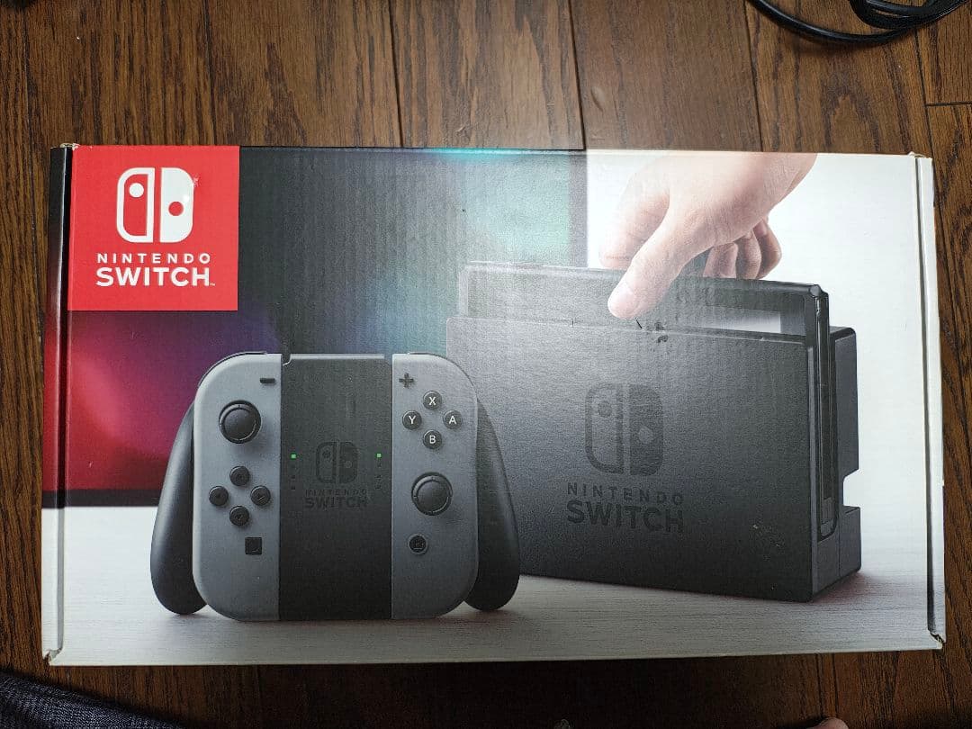 ニンテンドー スイッチ本体(グレー)　未対策機