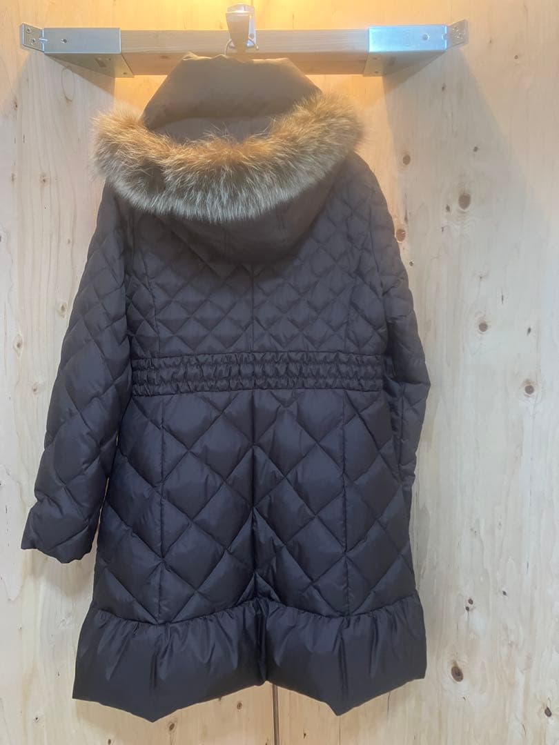 BALMAIN ダークブラウン　ダウンコート