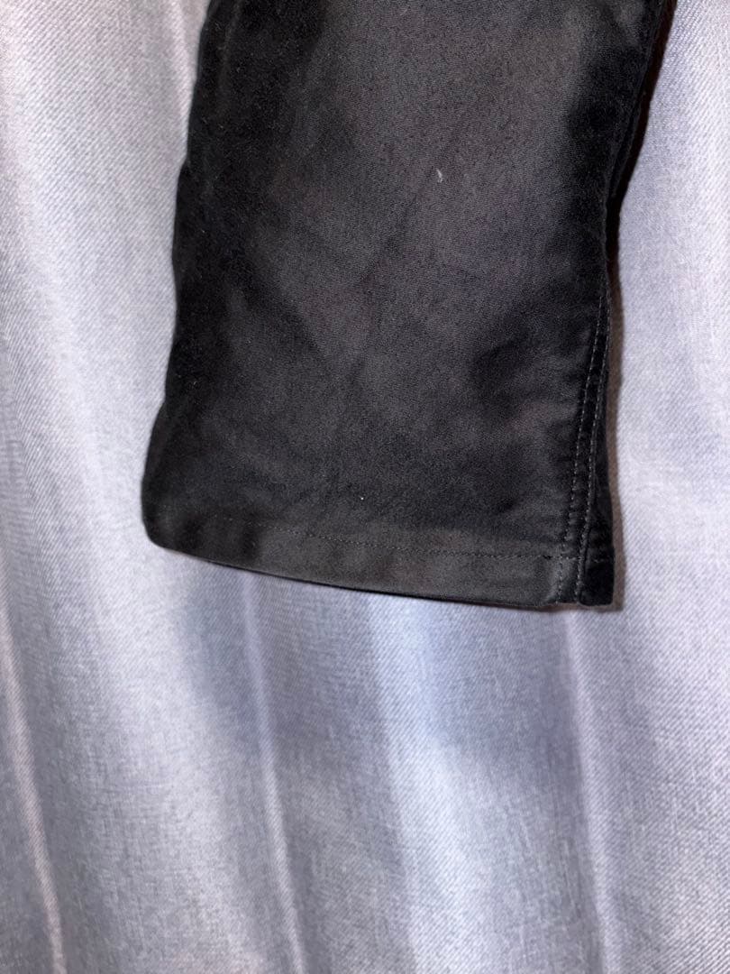 【美品】OUTIL PANTALON PLASNE ブラックモールスキンパンツ