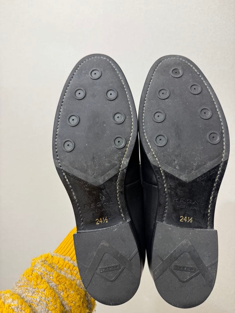 REGAL タッセル　ローファー 黒　革靴