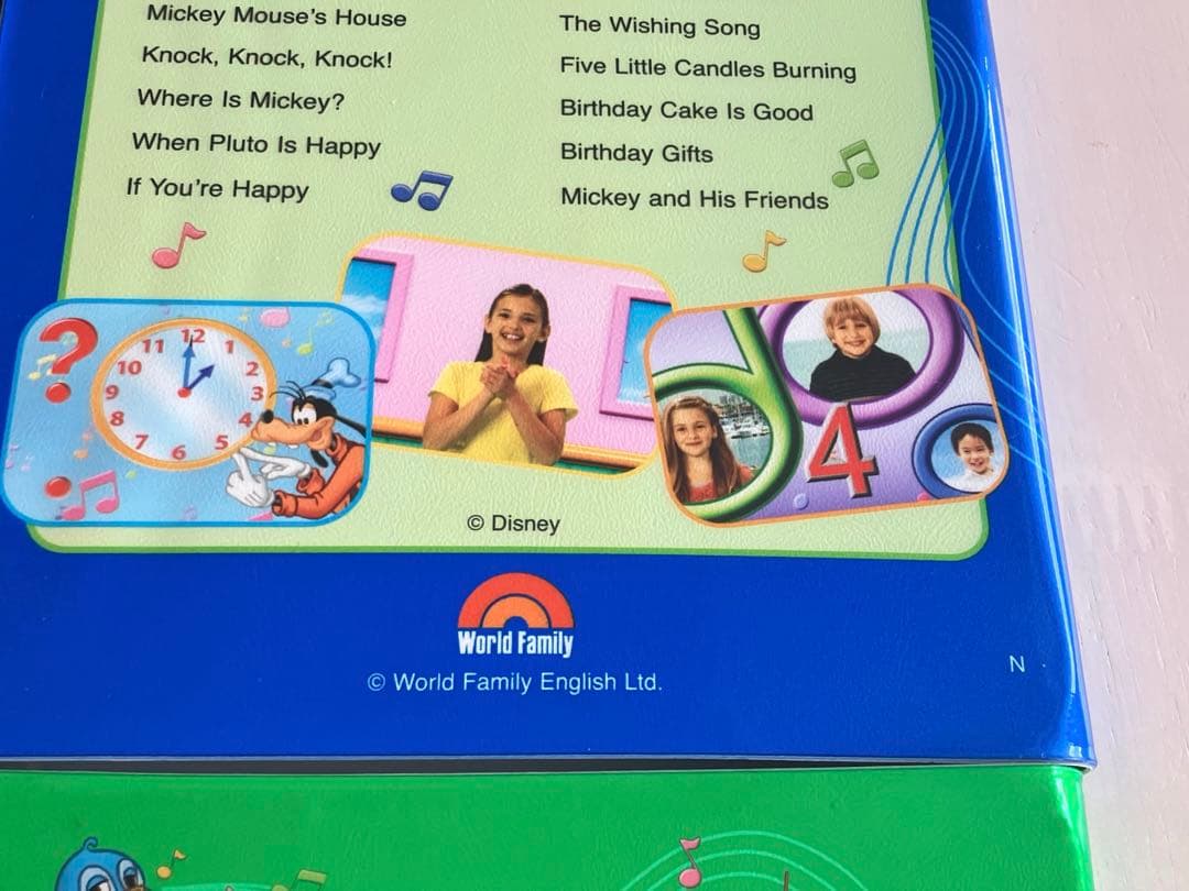 新子役　ディズニー英語システム　dwe シングアロング　DVD