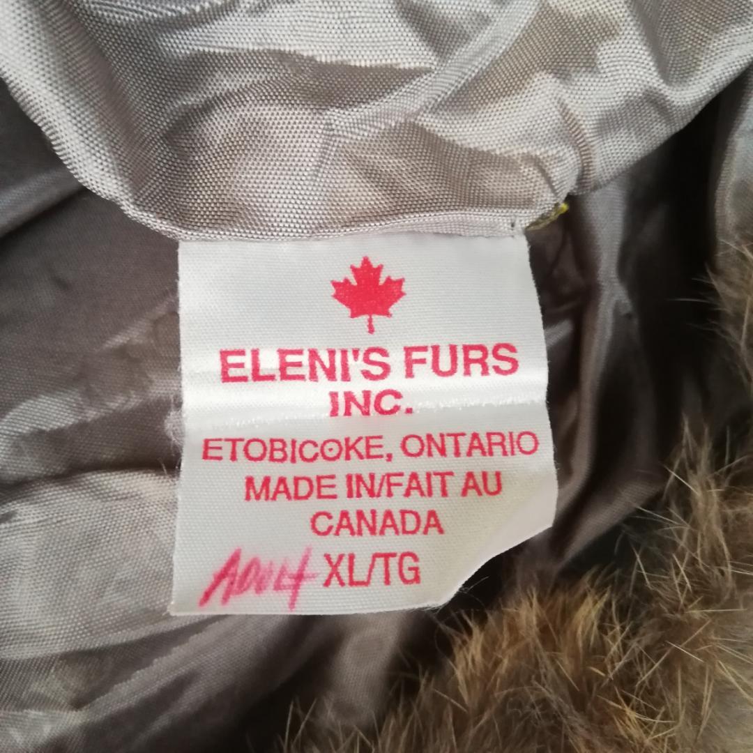 カナダ製 クロケットハット ラビット ラクーン 帽子 ビンテージ