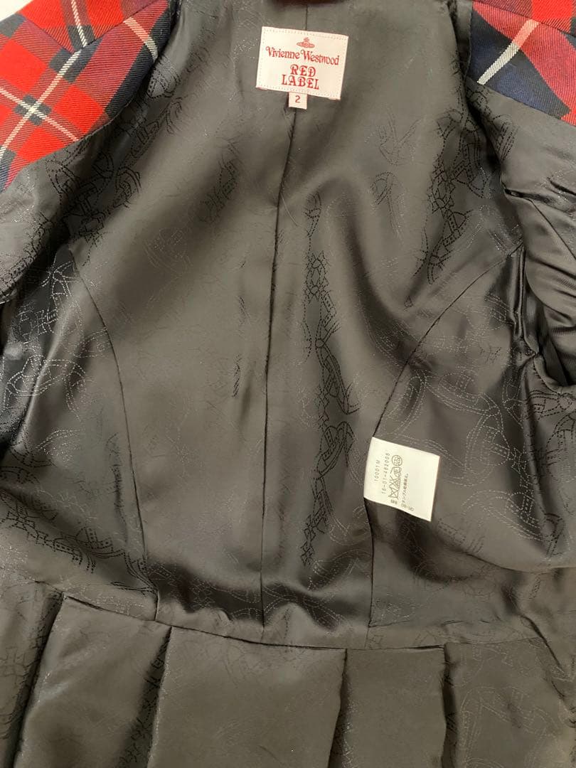 Vivienne Westwood RED LABEL ジャケット 赤 黒