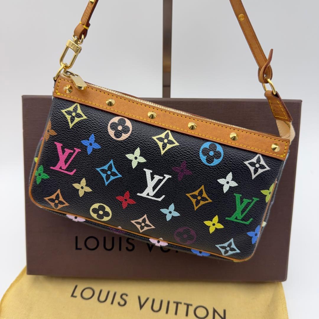 Louis Vuitton モノグラム マルチカラー ポシェット　アクセソワール