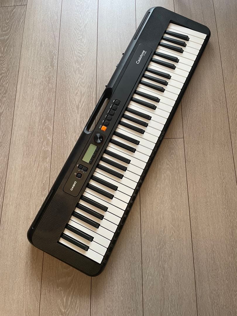 CASIO 電子ピアノ CT-S200 ブラック　スタンド付き