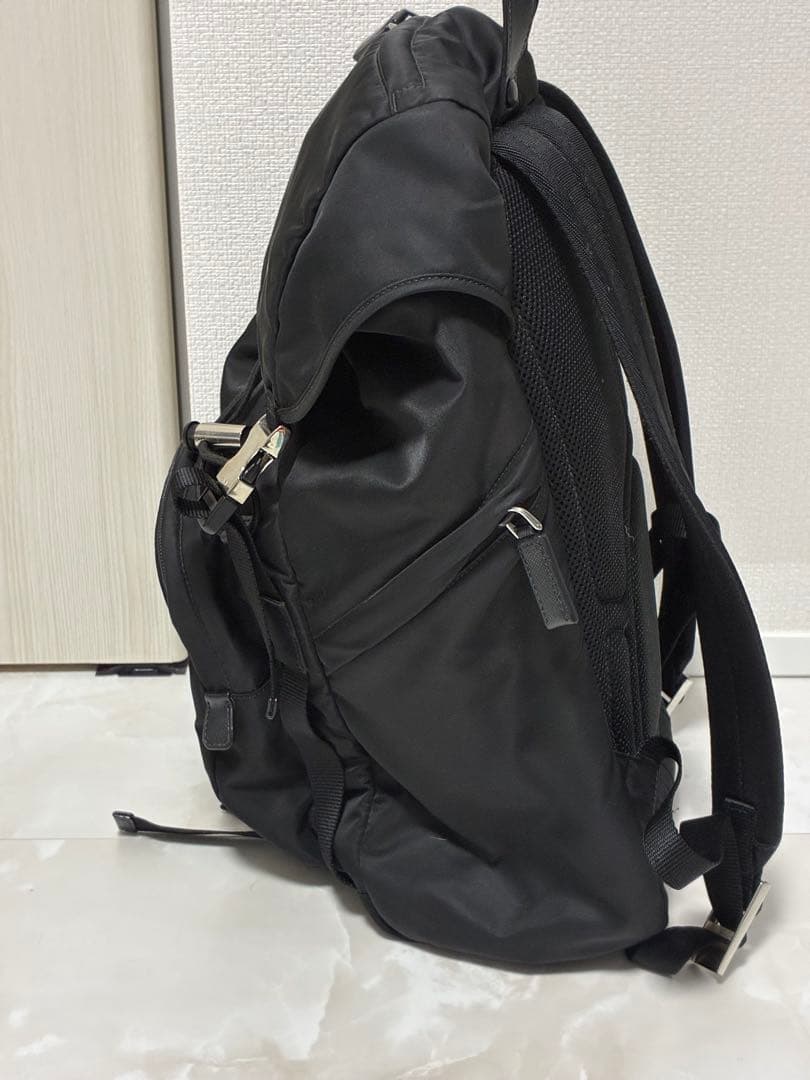 ブラック ナイロン リュック・バックパック