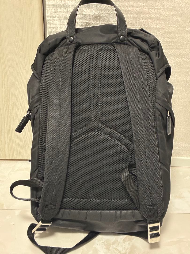 ブラック ナイロン リュック・バックパック