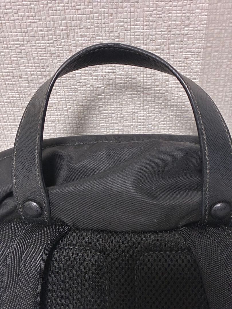 ブラック ナイロン リュック・バックパック