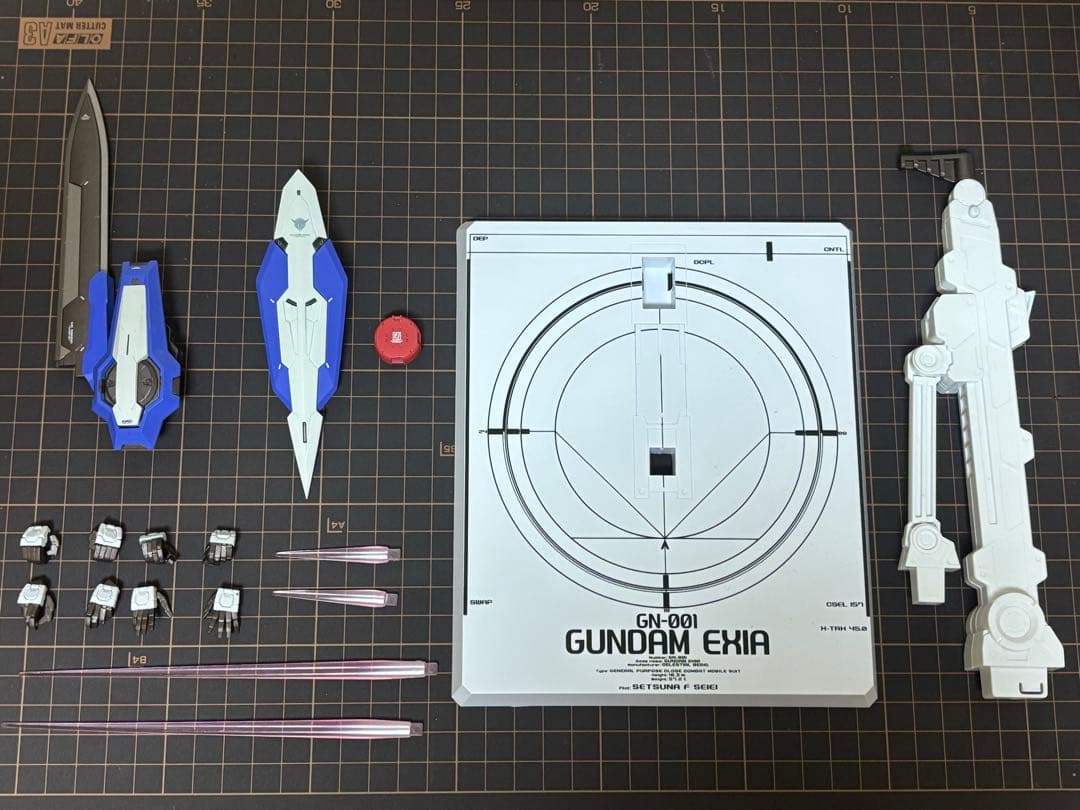 L BUILD ガンダムエクシア デヴァイズエクシア付属品