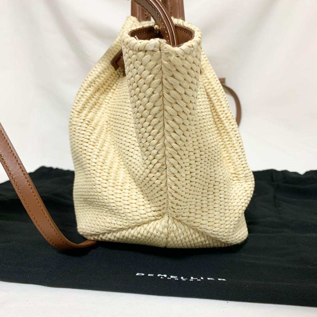 激レア✨DEMELLER 2way ショルダーバッグ ミディ ニューヨーク 美品