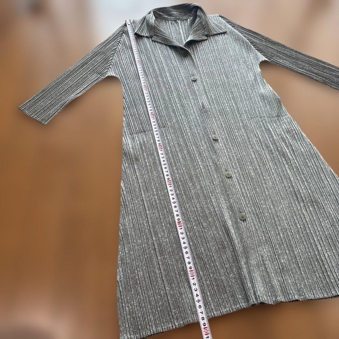 PLEATS PLEASE ロングカーディガン サイズ3