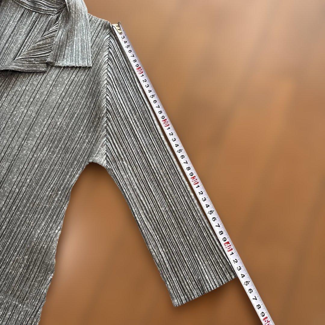 PLEATS PLEASE ロングカーディガン サイズ3