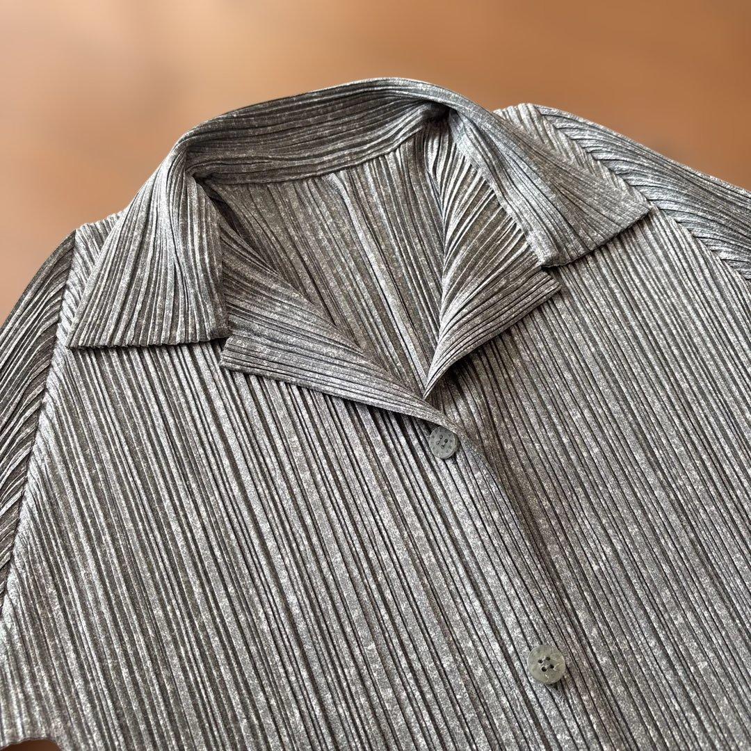 PLEATS PLEASE ロングカーディガン サイズ3