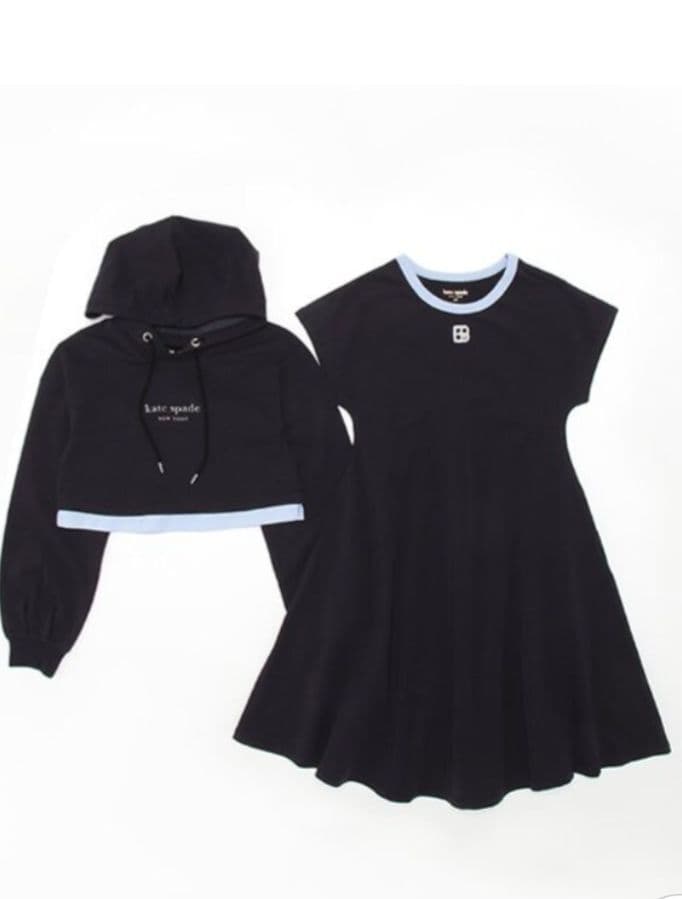 ケイトスペード　ワンピース&短丈パーカーセット 160cm（タグ付新品）