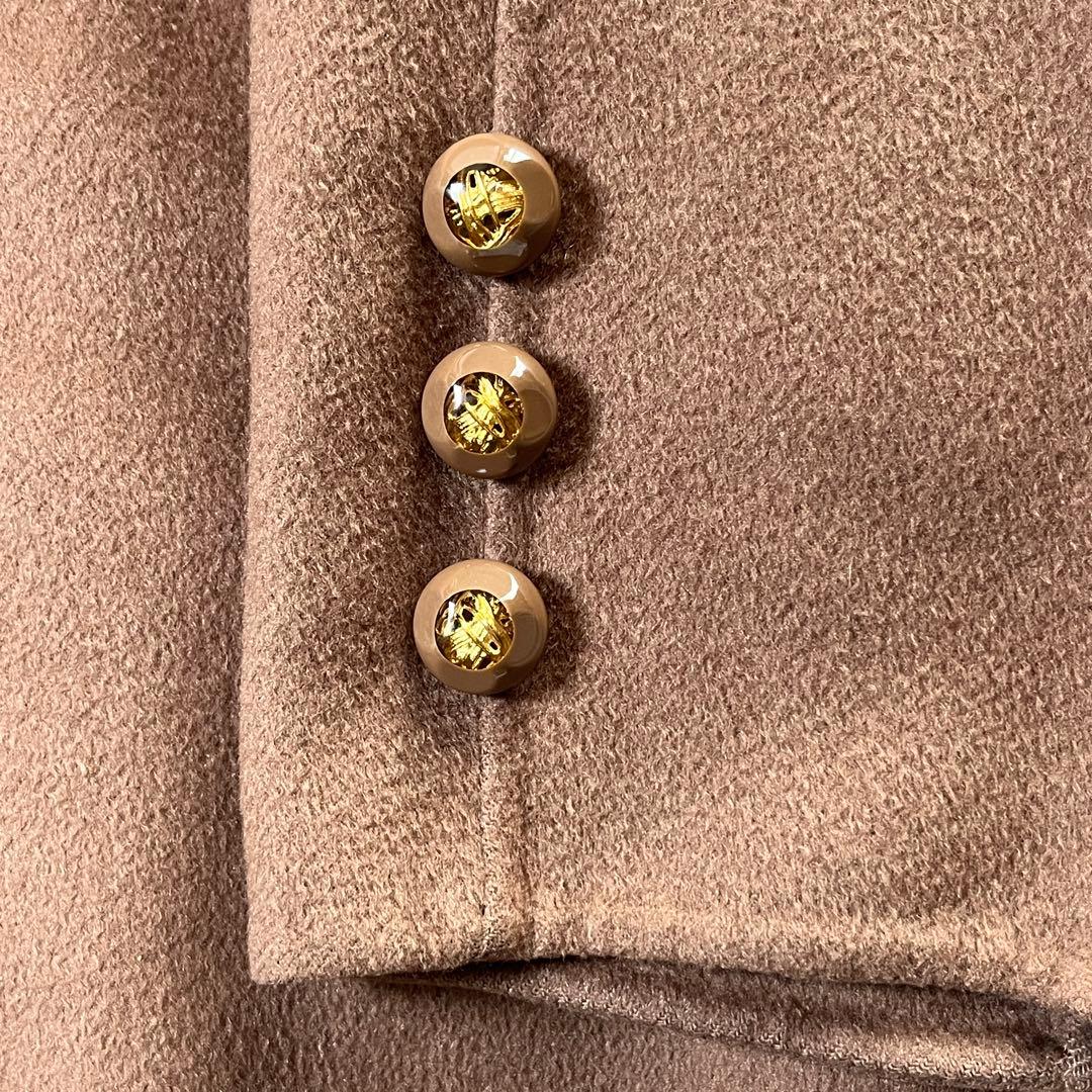 Cremona カシミヤ100% ダブル ロングコート 裏地シルク 9号 M