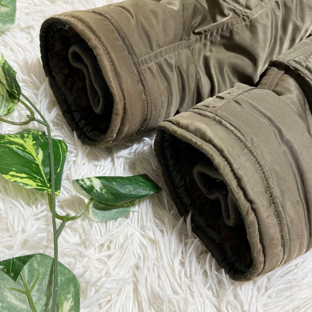 【悪無愛想】SKULL FLIGHT　N-3B　フライトジャケット　ファー