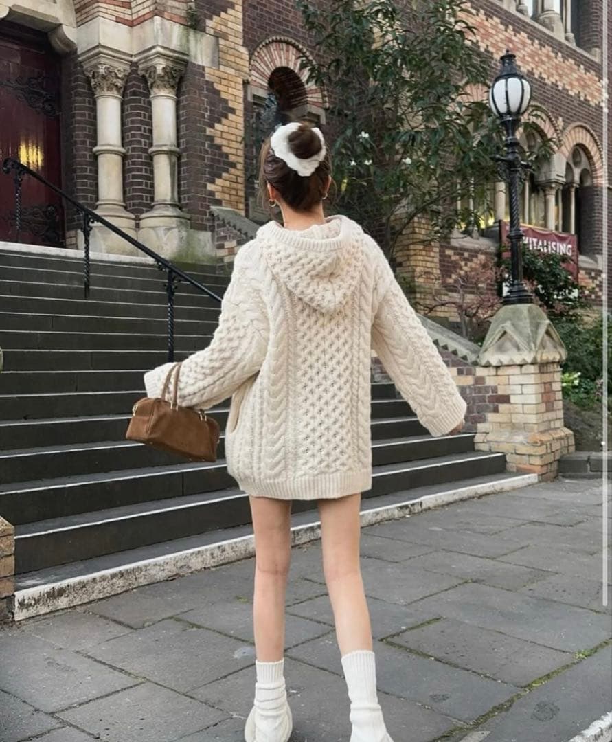 ワンピース THETOE Potsdamer Knit Hoodie