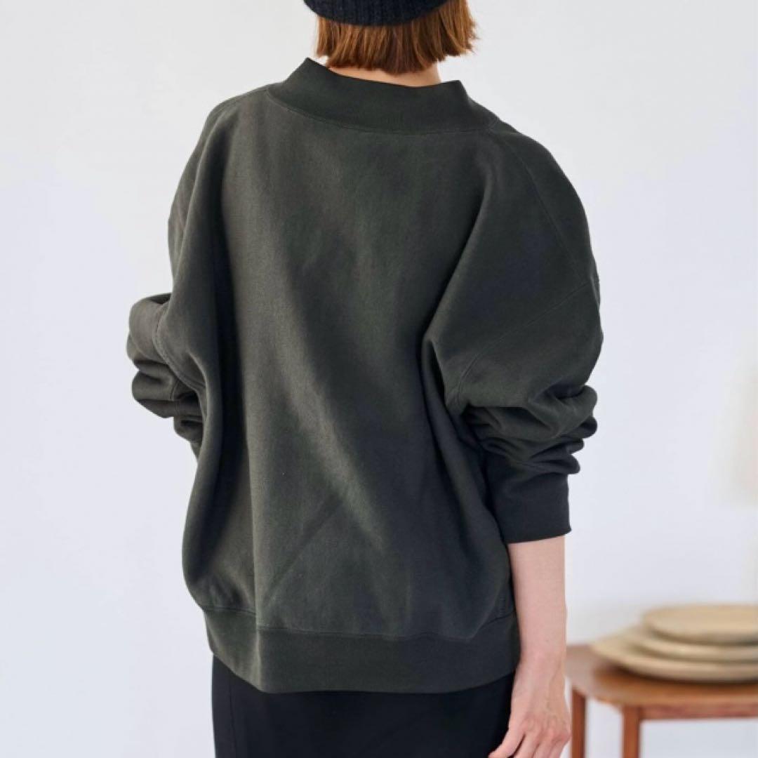 Champion/別注REVERSE WEAVE11.5OZロゴハーフジップ