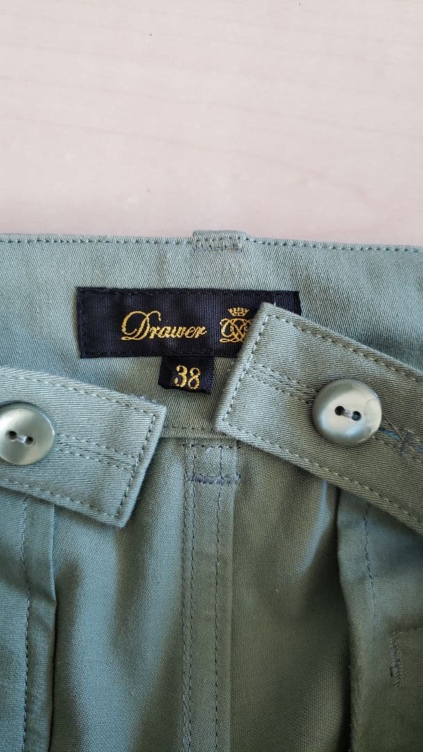 Drawer サロペット 38 ミントグリーン