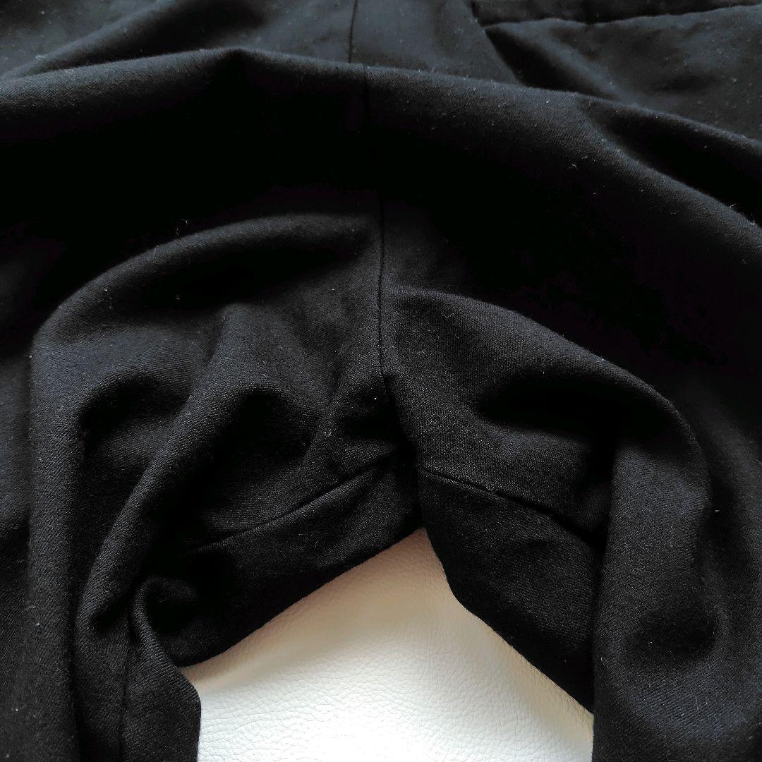 ヴィヴィアンウエストウッドマン 変形 リブ切り替えサルエルパンツ黒　L