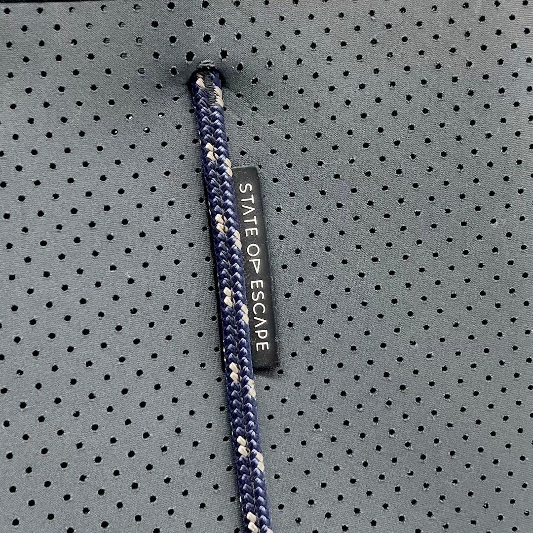 良品✨ステイトオブエスケープ　トートバッグ　フライングソロ　ダークグレー　ポーチ