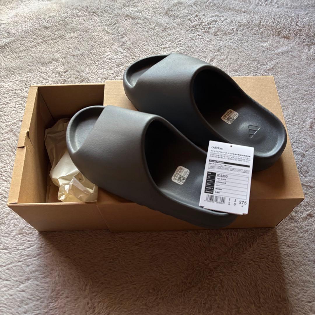 【新品未使用】adidas Yeezy Slide Slate Grey