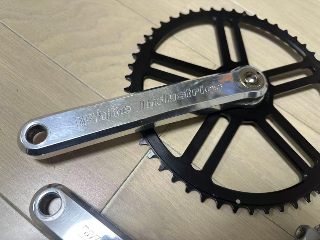 White Industries VBCクランク ポリッシュ170 52T 美品
