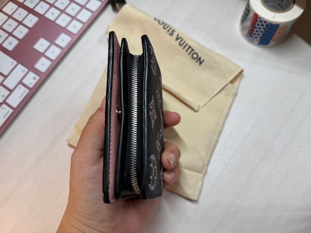 ルイヴィトン ポルトフォイユ クレア M81658 二つ折り財布 人気色 美品