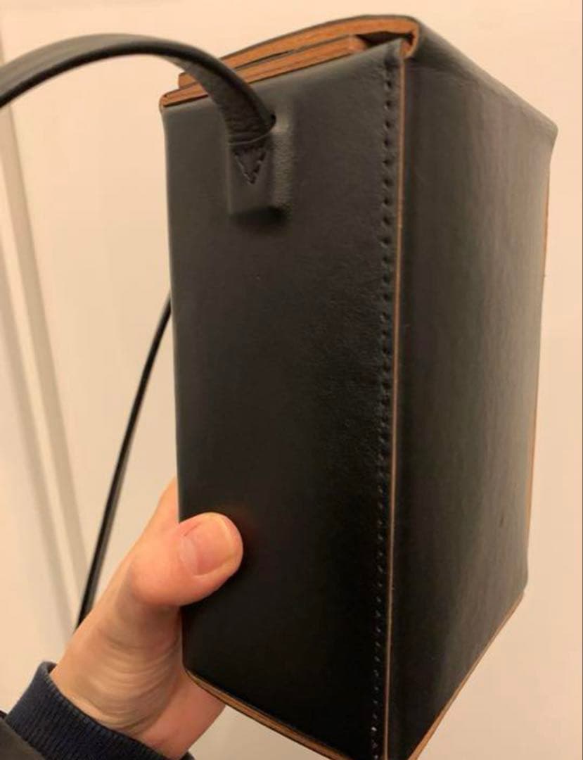 バッグ Aeta LEATHER BOX SHOULDER