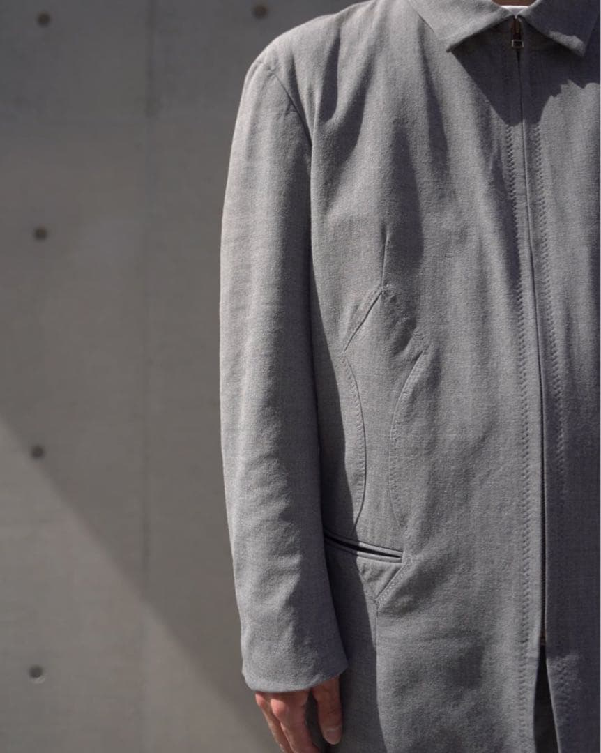 イッセイミヤケ セットアップ グレー