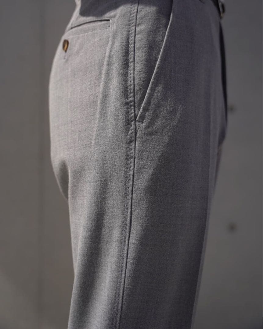 イッセイミヤケ セットアップ グレー