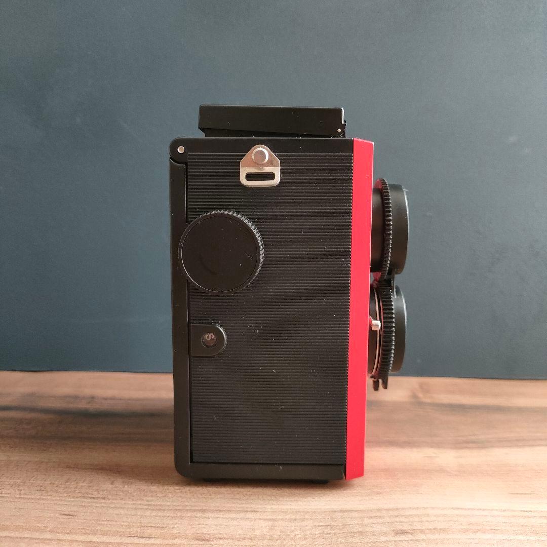 black bird fly 二眼レフ フィルムカメラ　RED