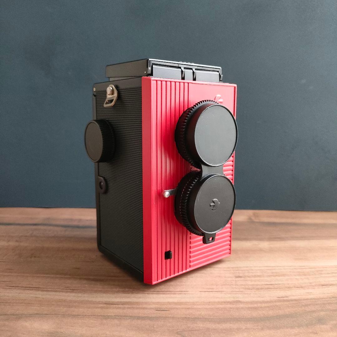 black bird fly 二眼レフ フィルムカメラ　RED