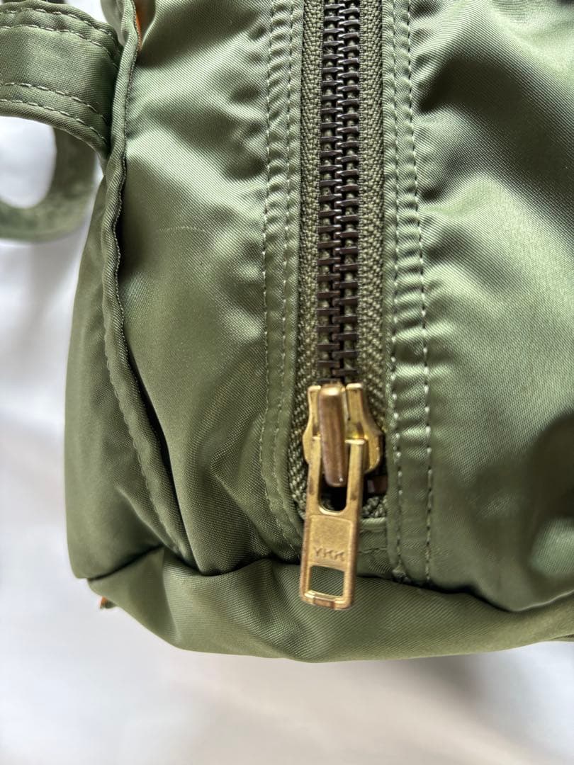 吉田カバン　PORTER　ポーター　タンカー　ミニボストンバッグ　セージグリーン