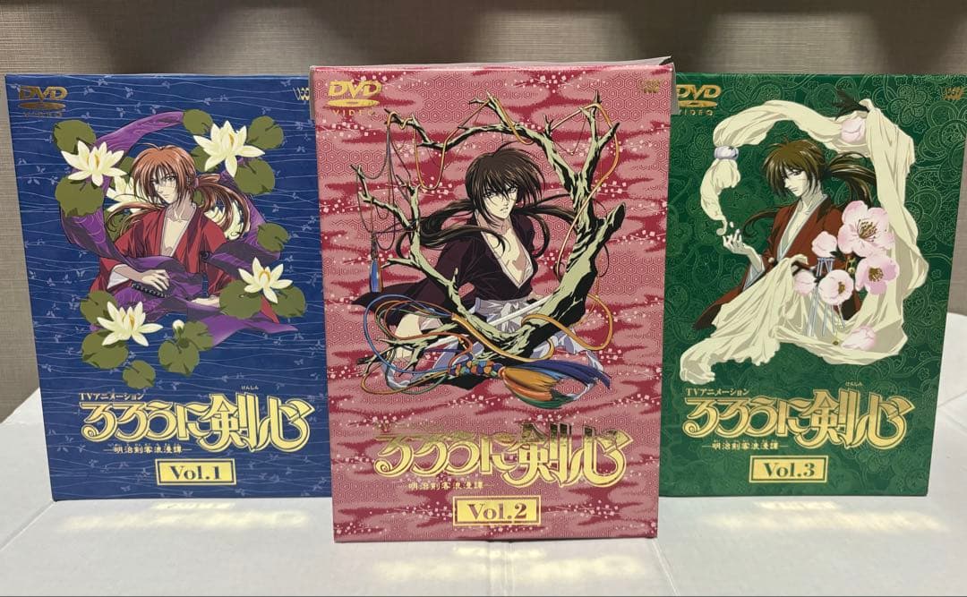 るろうに剣心 明治剣客浪漫譚-DVD-BOX Vol.1～Vol.3　全巻