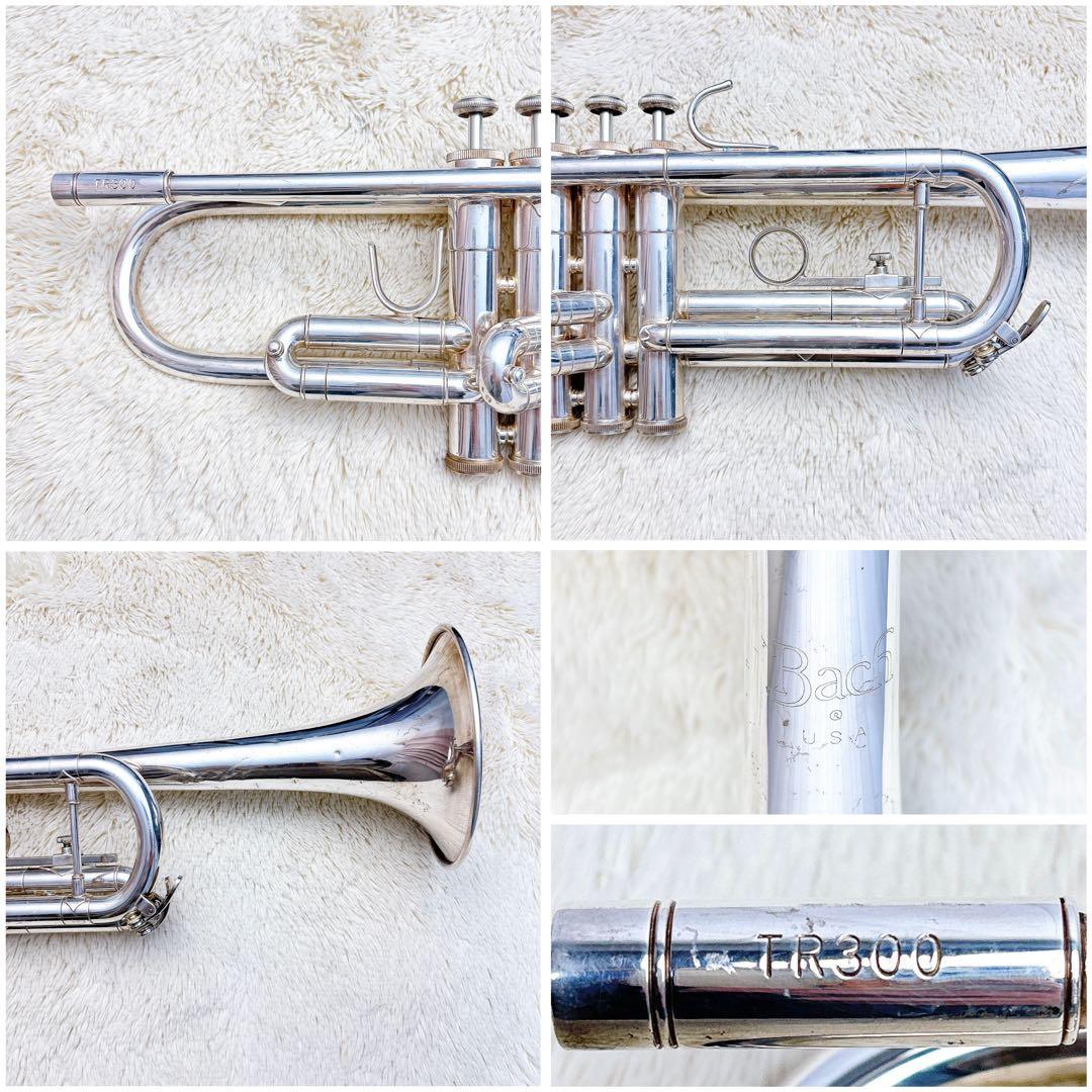 Bach バック TR-300 トランペット B♭ マウスピース付き